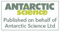 Published on behalf of Antarctic Science Limited
