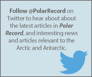 Follow Polar Record on Twitter