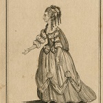 Roberts, James, artist. "Miss Macklin in the character of Helena," in All's well that Ends Well. Charles Grignion, printmaker. London: Published for Bell's Edition of Shakespeare, 1775.