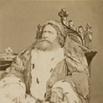 Unknown photographer. Mr. Phelps as Henry IV [in Shakespeare's play, King Henry IV, pt. 2]. 19th century.
