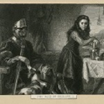 Unknown artist. The maid of Orleans. [scene from King The First Part of King Henry VI, act 1, scene 2]. [Great Britain or United States?, 19th century?]