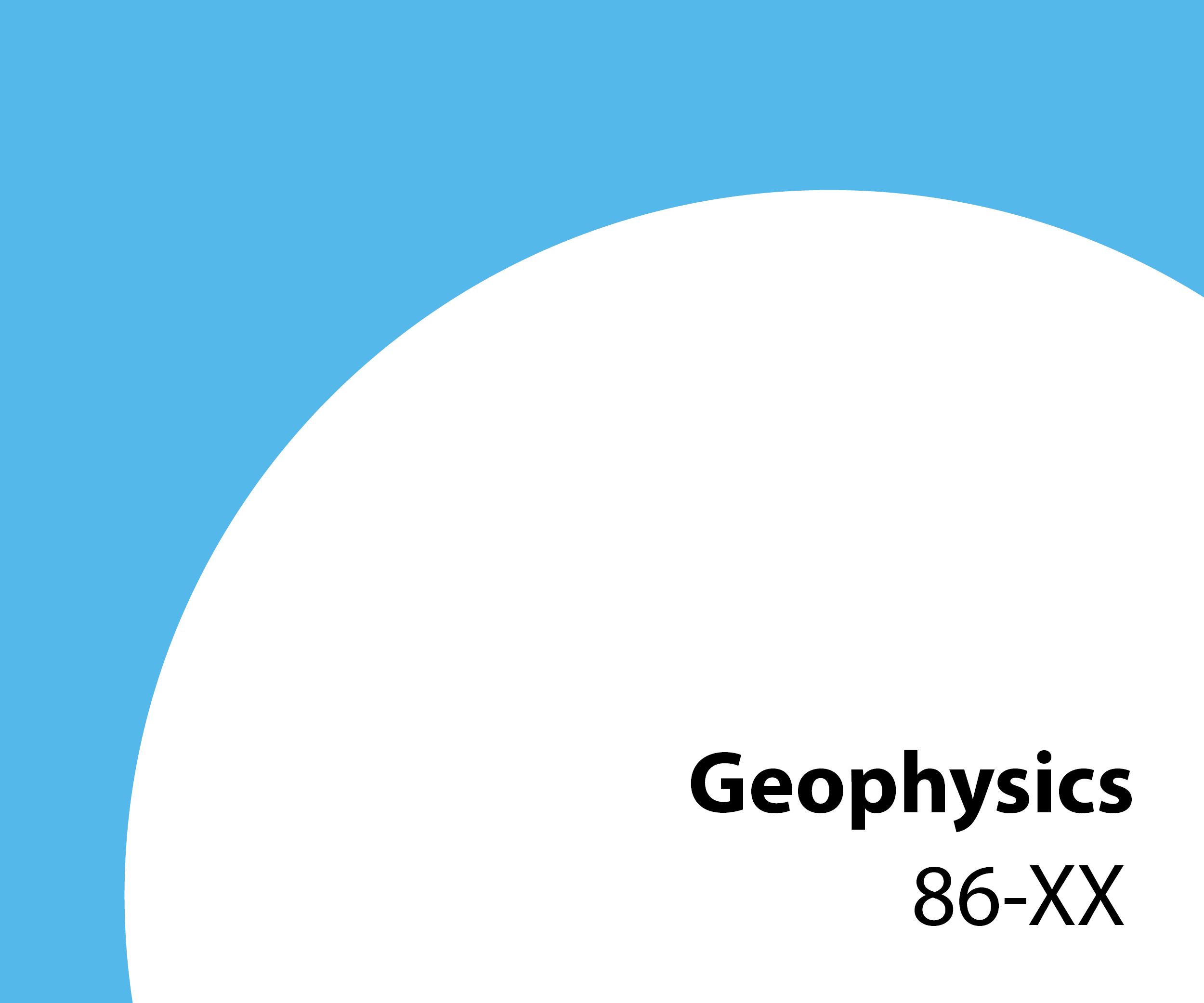 86-xx Geophysics