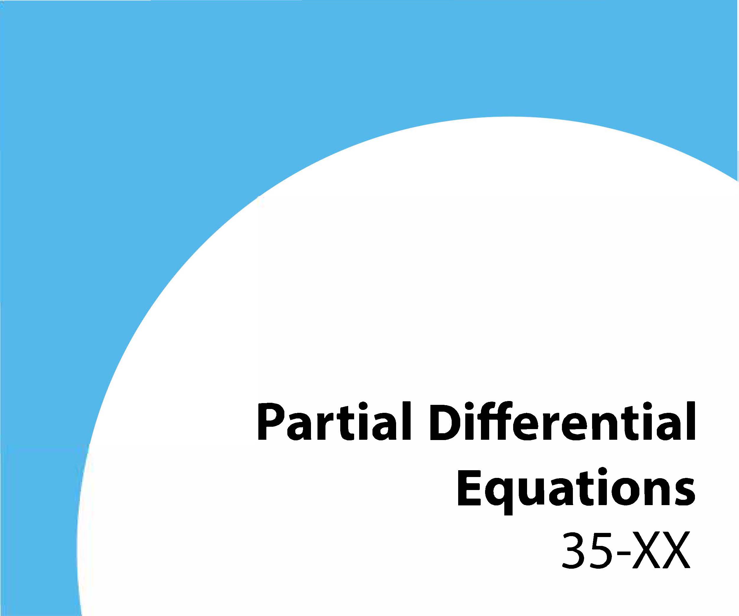 35-xx Partial differential equations