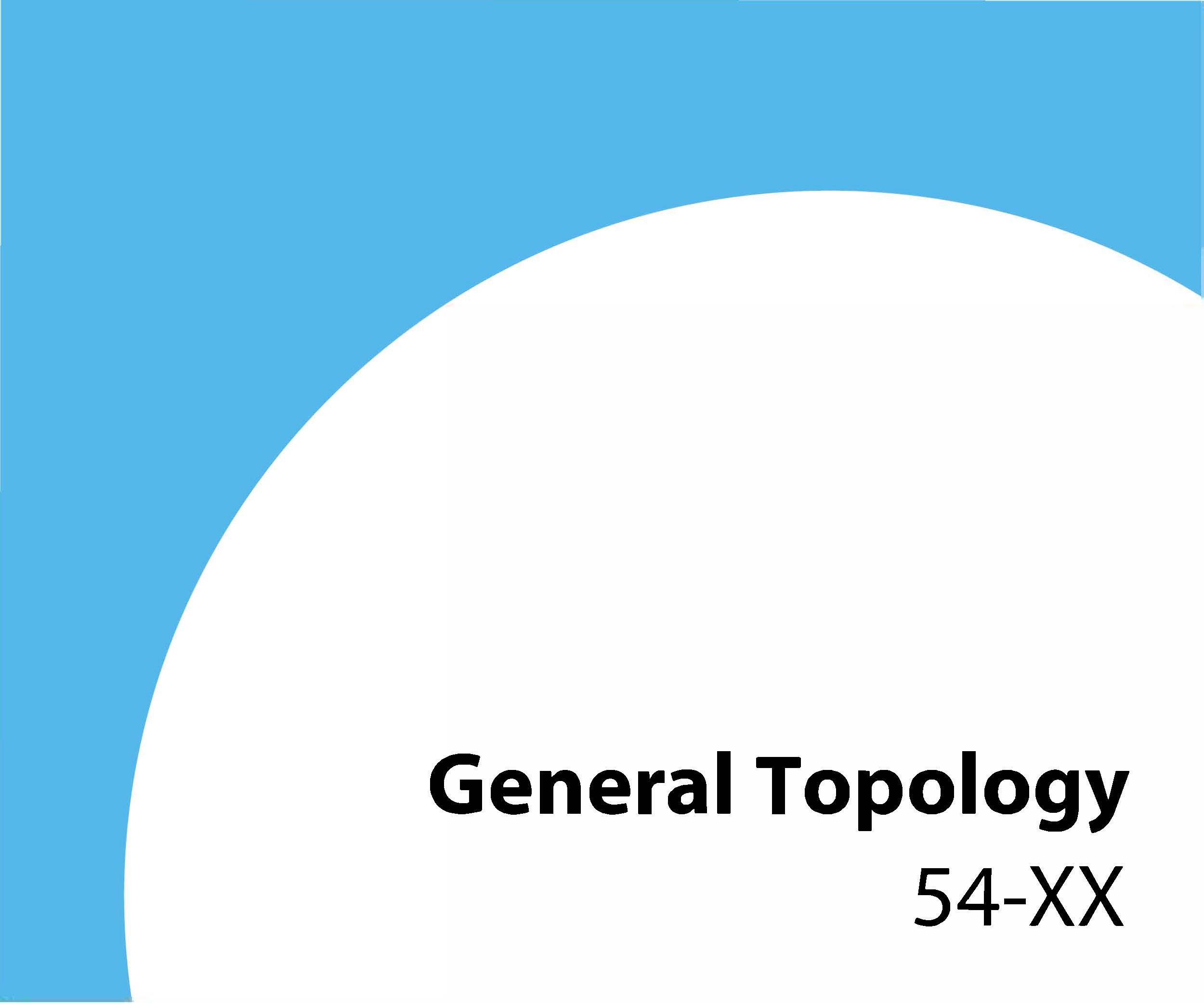 54-xx General topology