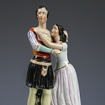 Charlotte and Susan Cushman as Romeo and Juliet. Burselm, Staffordshire, ca. 1852. - opens in new tab