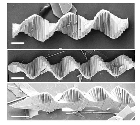 twisted GeS crystals to other substrates