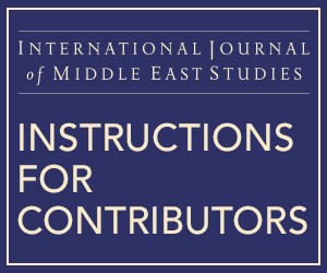 IJMES Instructions for Contributors
