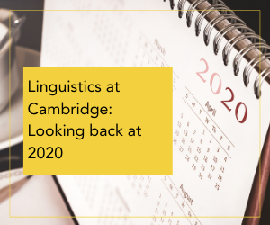 Linguistics Looking back at 2020