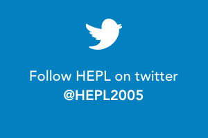 Follow HEPL on twitter