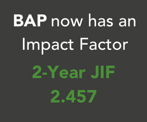 BAP now has an Impact Factor of 2.457