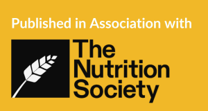 Published in association with the Nutrition Society. Click to explore the Nutrition Society hub.