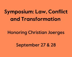 Link to symposium on Law Conflict and Transformation