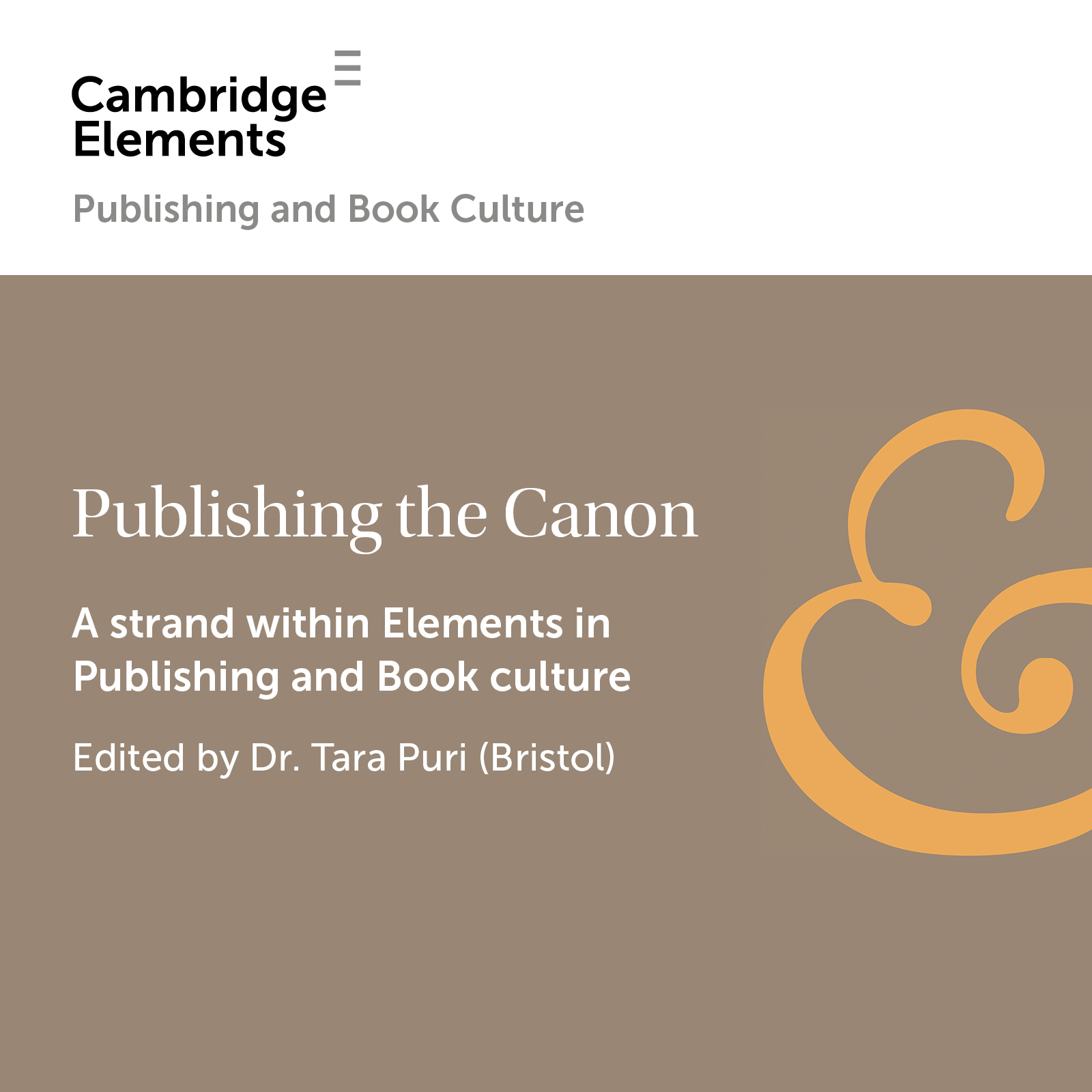 Publishing the Canon