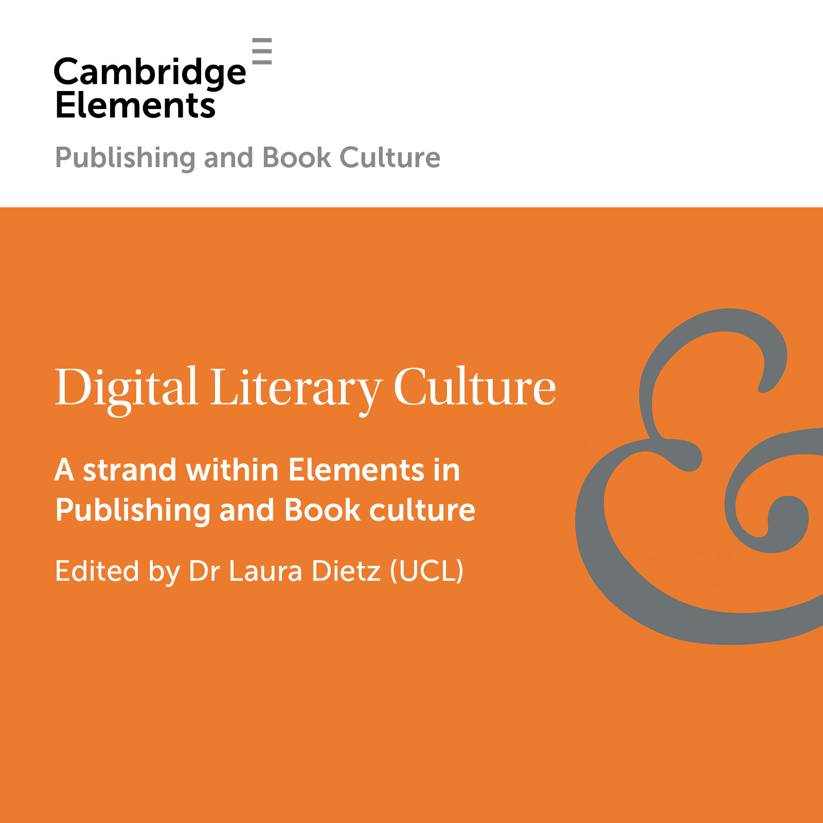 Digital Literary Culture