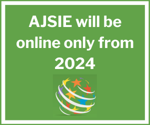 AJSIE is moving to online only from 2024