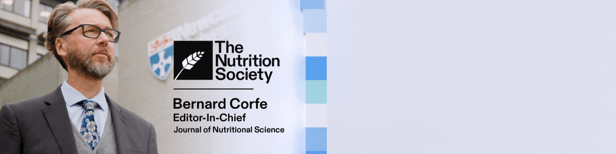 Click to meet the Editor in Chief of Journal of Nutritional Science