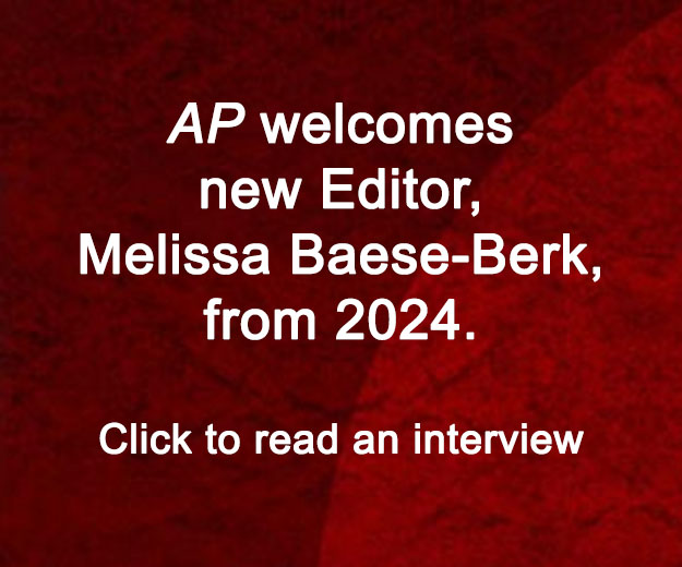AP welcomes new Editor in 2024