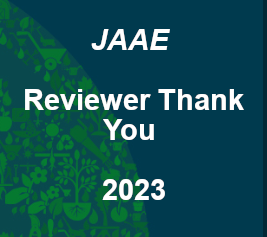 JAAE Reviewer Thank You 2023