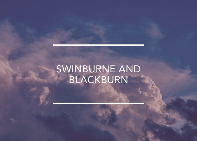 Swinburne and Blackburn