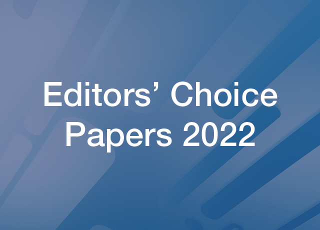 Editors' Choice Papers of 2022