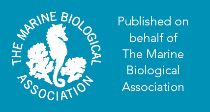 Published on behalf of the Marine Biological Association