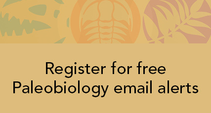 Register for Paleobiology email alerts