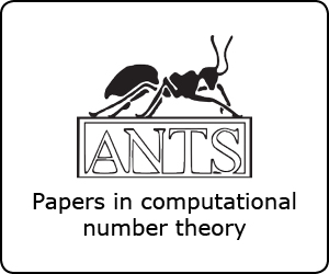 A special collection of papers for Algorithmic Number Theory Symposium XII