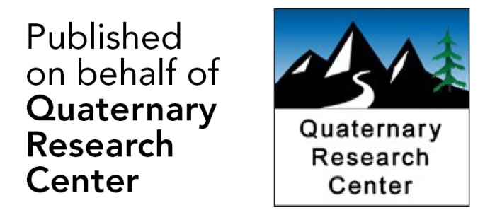 Published on behalf of the Quaternary Research Center
