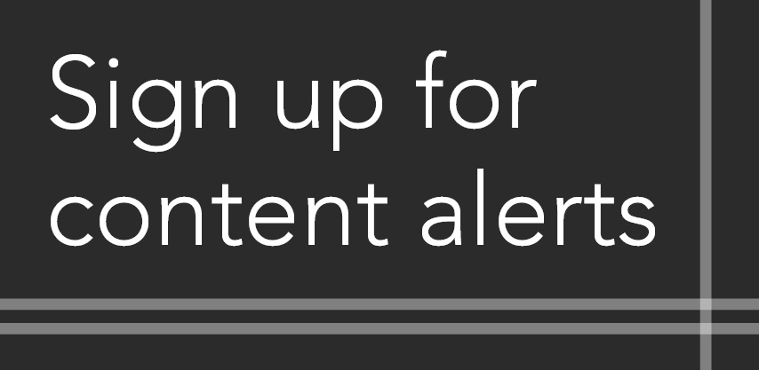 Sign up for content alerts for Modern American History