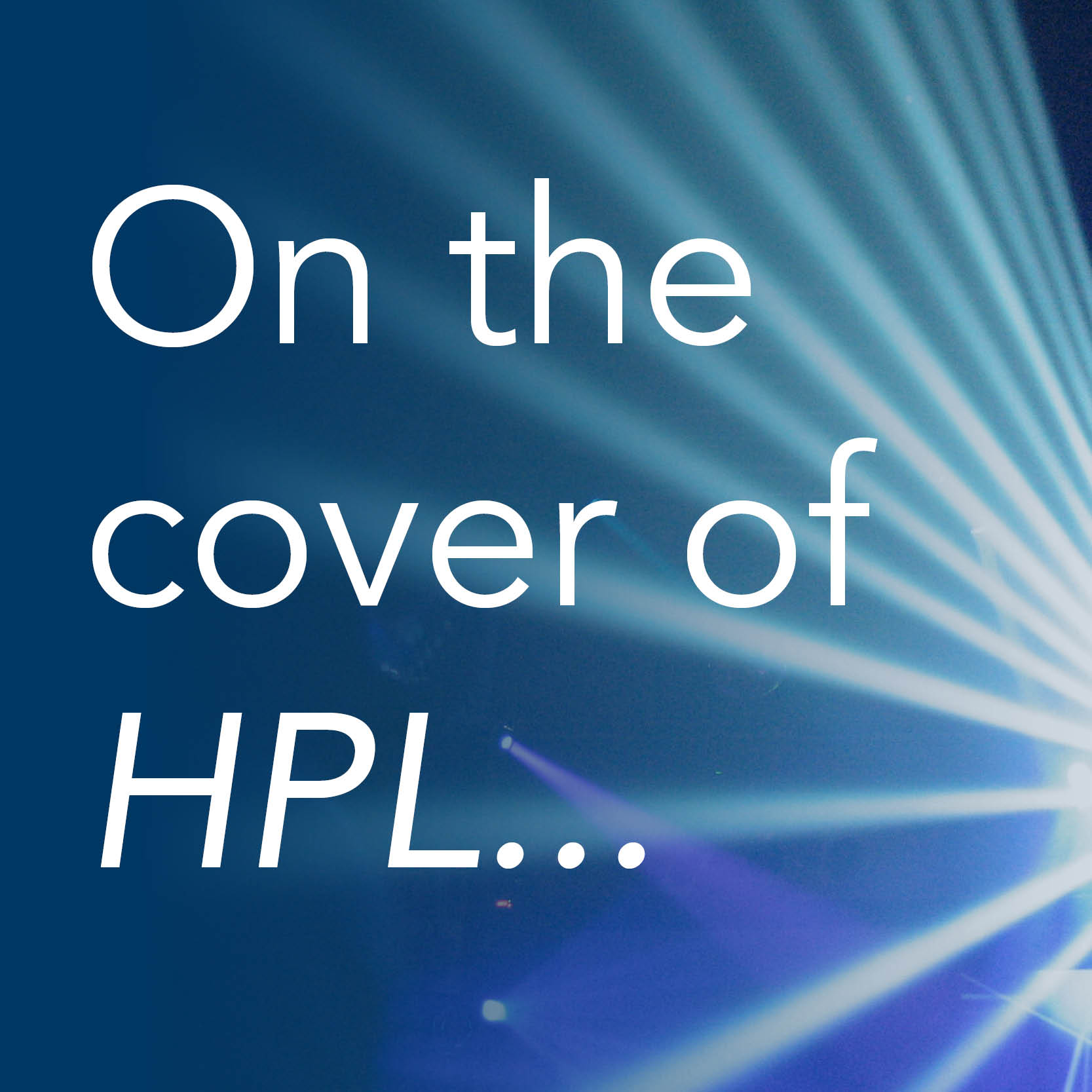 On the cover of hpl