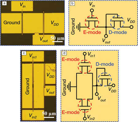 Diamond-powered transistor