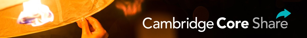 Cambridge Core Share banner