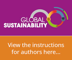 Global Sustainability - Instructions for authors