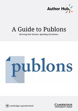 A guide to publons