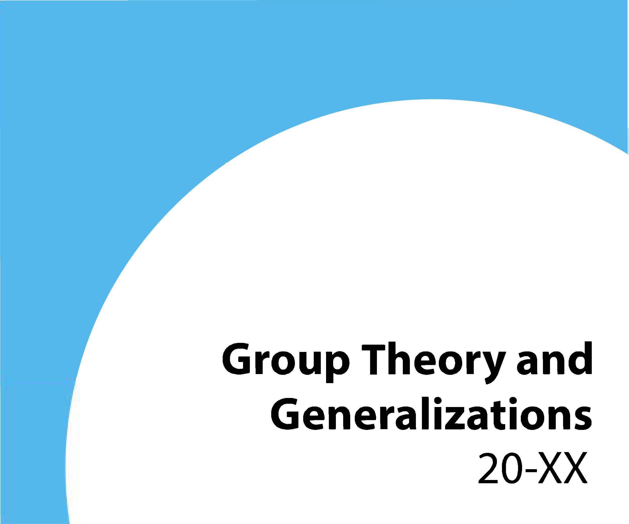 20-xx Group theory and generalizations