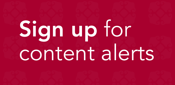 sign up for content alerts HTR