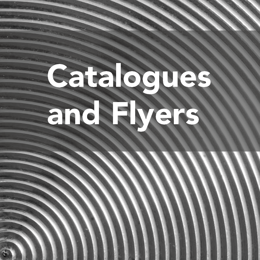 BUP catalogues and flyers