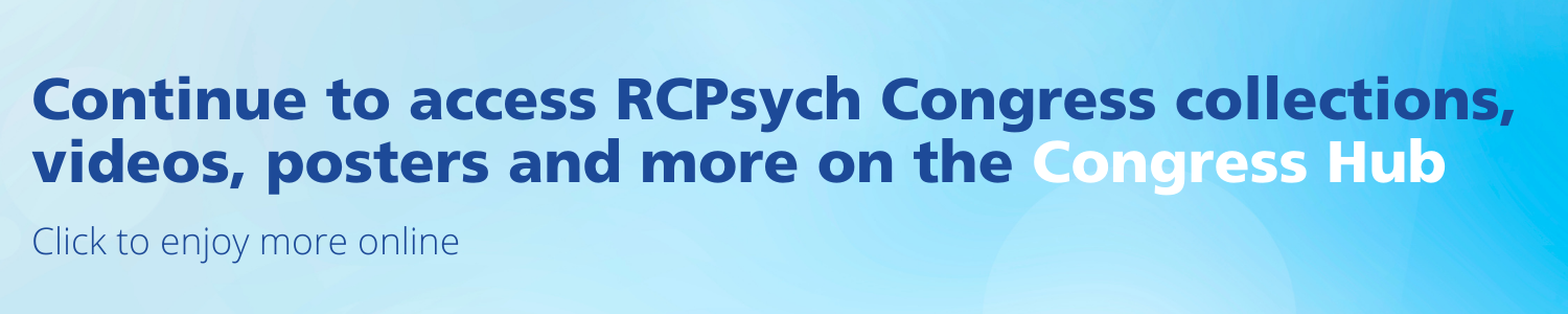 RCPsych After Congress Banner