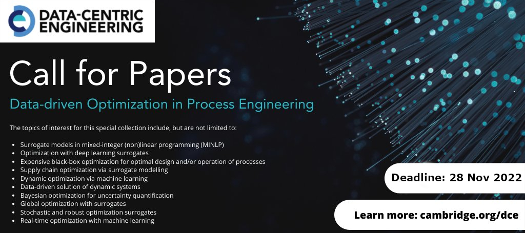 DCE Call for Papers - Process Engineering - Nov Deadline