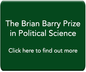 The Brian Barry Prize in Political Science banner