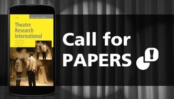 TRI cover on a background of a theatre curtain with text that says Call for PAPERS