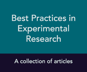 Best Practices in Experimental Research JEPS banner