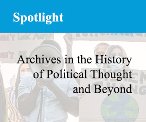 Archives in the History of Political Thought and Beyond banner