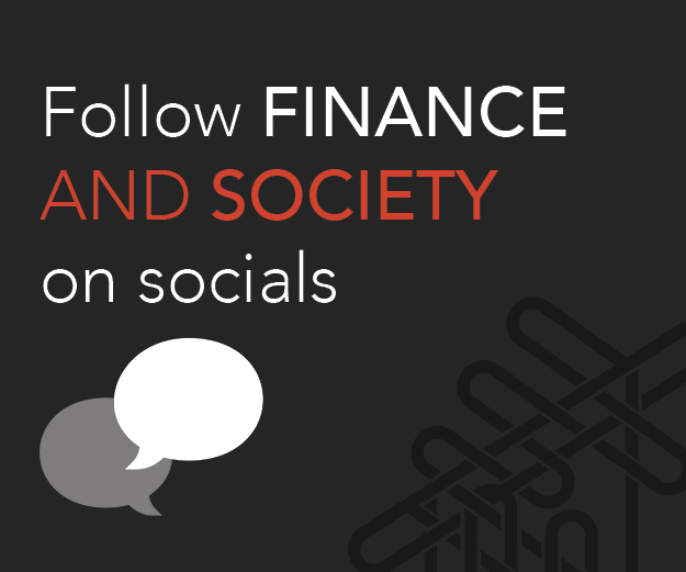 Follow Finance and Society on Socials