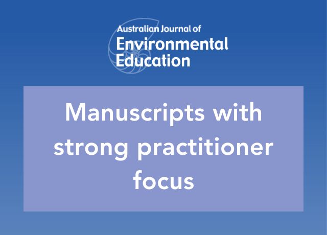 Manuscripts with strong practitioner focus